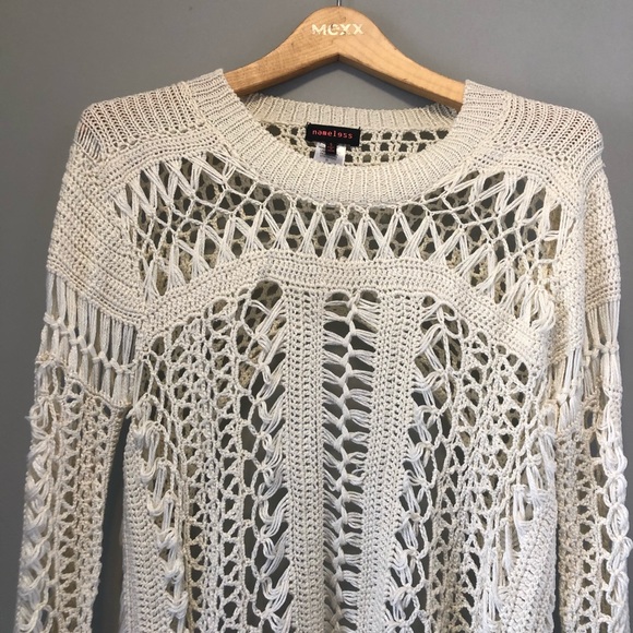 Nasty Gal Open Back Knit - Size Small - Picture 3 of 6